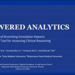 ClinCaseQuest presented the first experience of analyzing branching simulation logs based on artificial intelligence at the “Medical Simulation: A Look into the Future” Conference